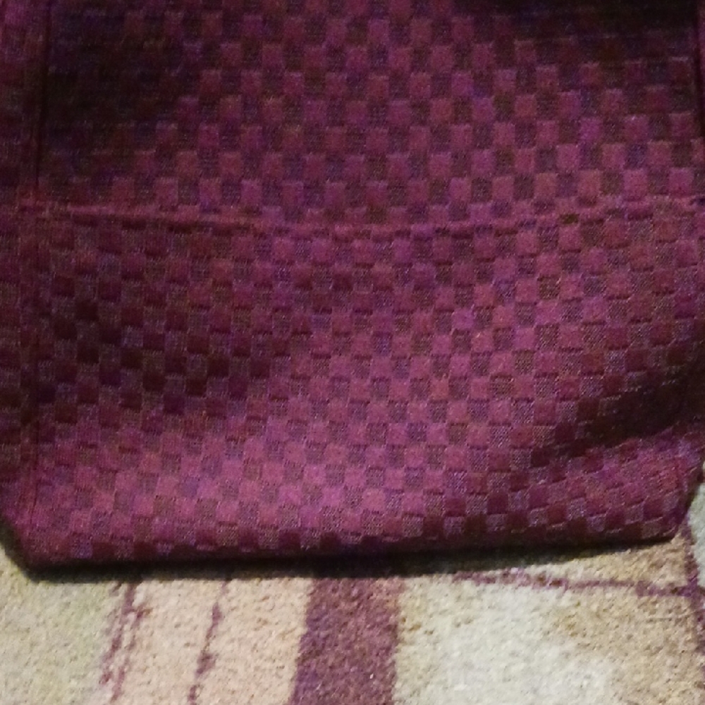Rothy's Maroon Checkered Backpack - image 4